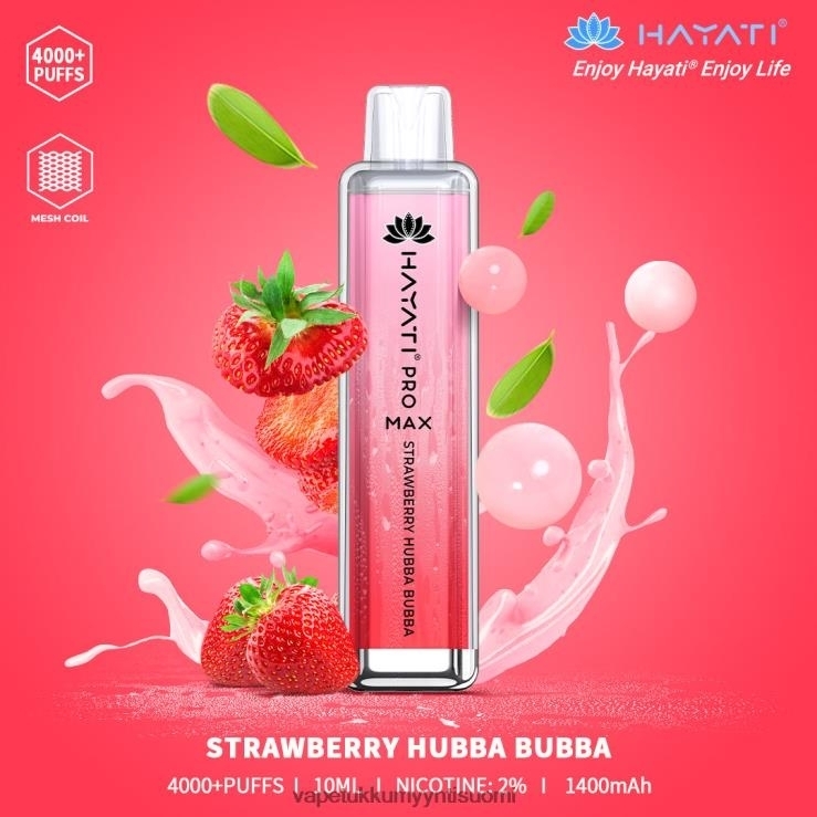 vape wholesale online 662RF194 mansikka hubba bubba Hayati Pro Max 4000