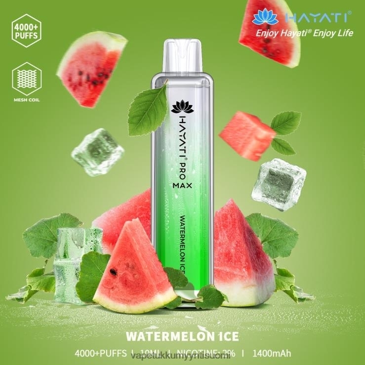 vape wholesale suomi 662RF181 vesimeloni jäätä Hayati Pro Max 4000