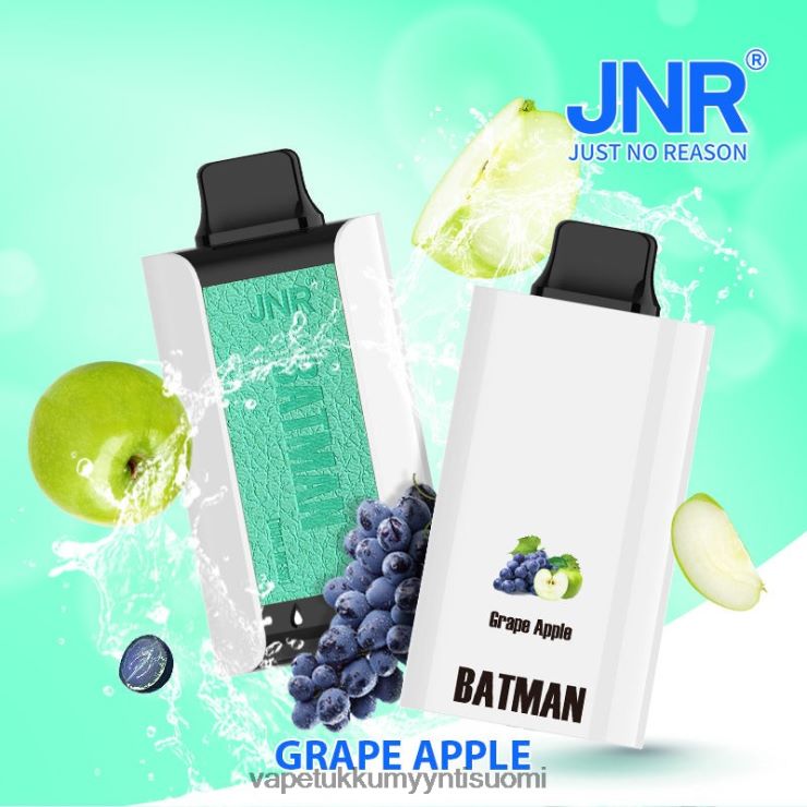 Vape Tukkumyynti Suomi - JNR BATMAN 11 000 rypäle omena 0J24642
