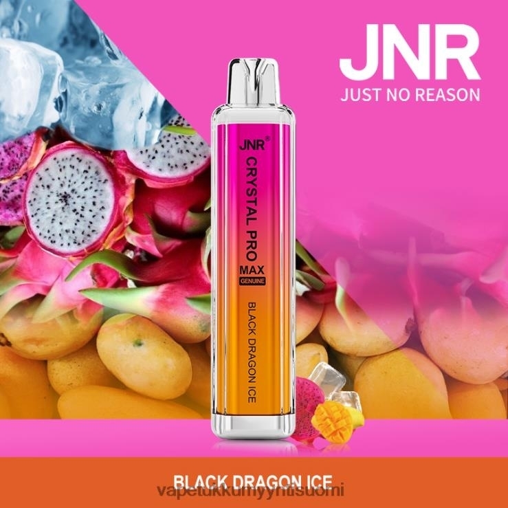 vape juice bottles wholesale 662RF726 musta lohikäärmejää JNR CRYSTAL PRO MAX