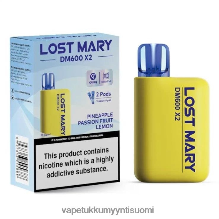 e liquid wholesale 662RF478 ananas passionhedelmä sitruuna LOST MARY DM600 X2