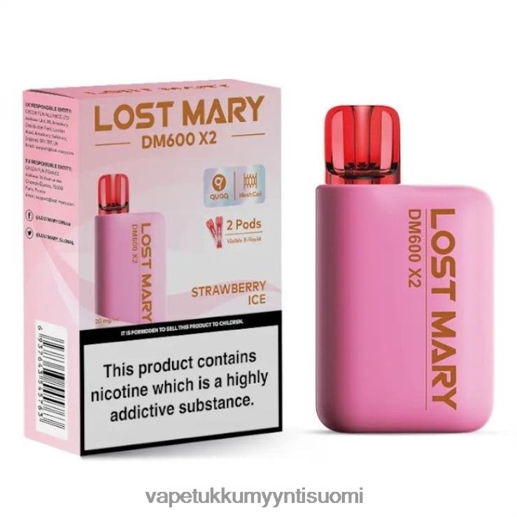 höyrystää vape 662RF480 mansikka jäätä LOST MARY DM600 X2