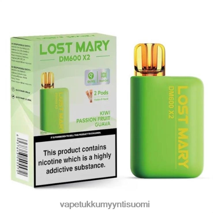 vape wholesale helsinki 662RF473 kiivi passionhedelmä guava LOST MARY DM600 X2