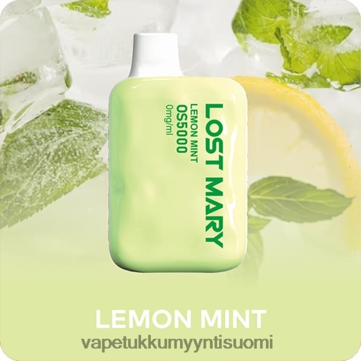 höyrystää vape 662RF510 sitruuna minttu LOST MARY OS5000 0 mg/ml