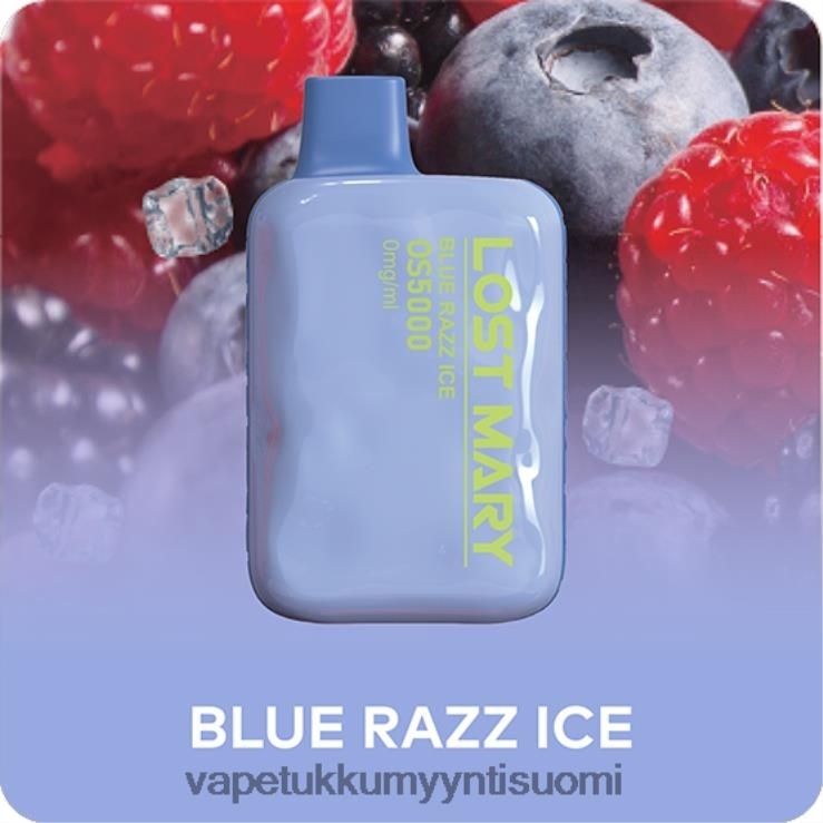vape wholesale helsinki 662RF513 sininen razz-jää LOST MARY OS5000 0 mg/ml