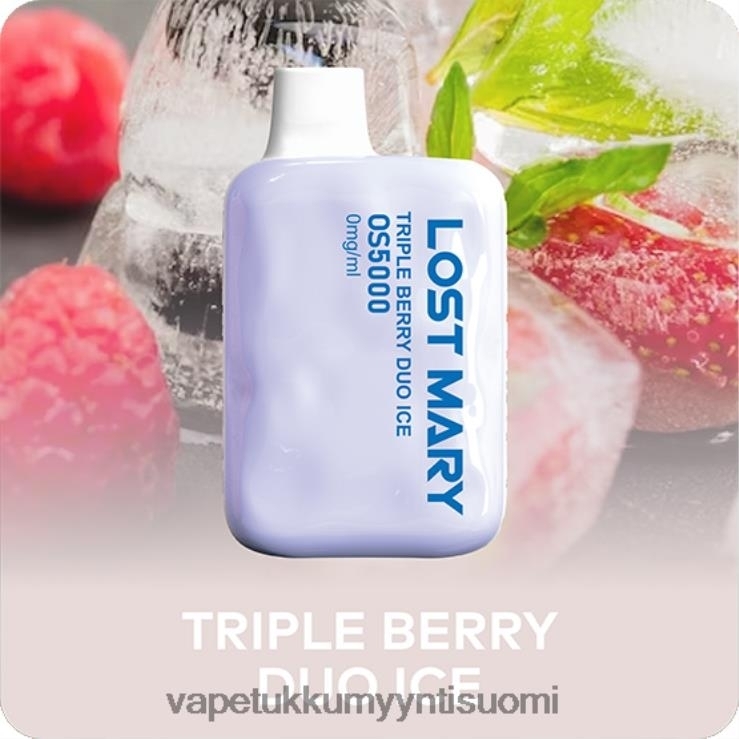 vape wholesale online 662RF504 triple berry duo ice LOST MARY OS5000 0 mg/ml