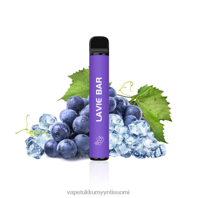 Vape Tukkumyynti Suomi - LAVIE BAR 2% versio 800 puffaa rypäleen jäätä 48HJT322