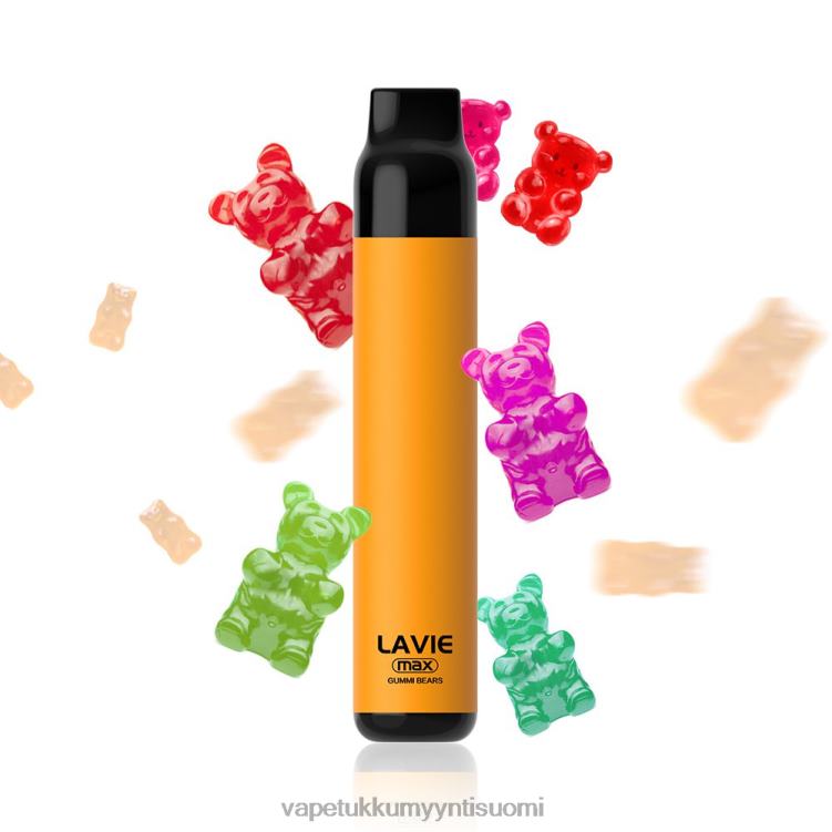 Vape Tukkumyynti Suomi - LAVIE BAR 5000 puhallusta - max kummikarhuja 48HJT282