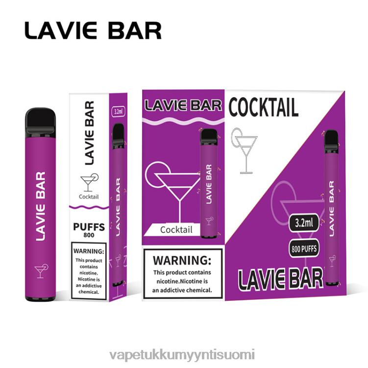 Vape Tukkumyynti Suomi - LAVIE BAR 800 puhallusta cocktail 48HJT312