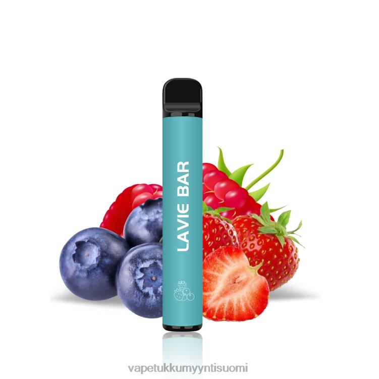 Vape Wholesale Helsinki - LAVIE BAR 2% versio 800 puffaa sekoita marja 48HJT323