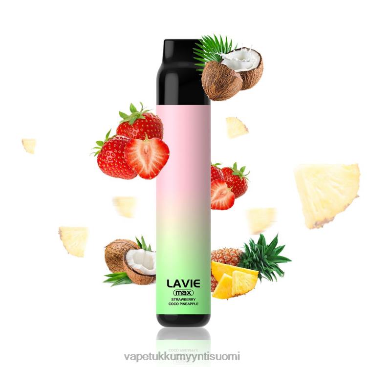 Vape Wholesale Helsinki - LAVIE BAR 5000 puhallusta - max mansikka coco omena 48HJT283