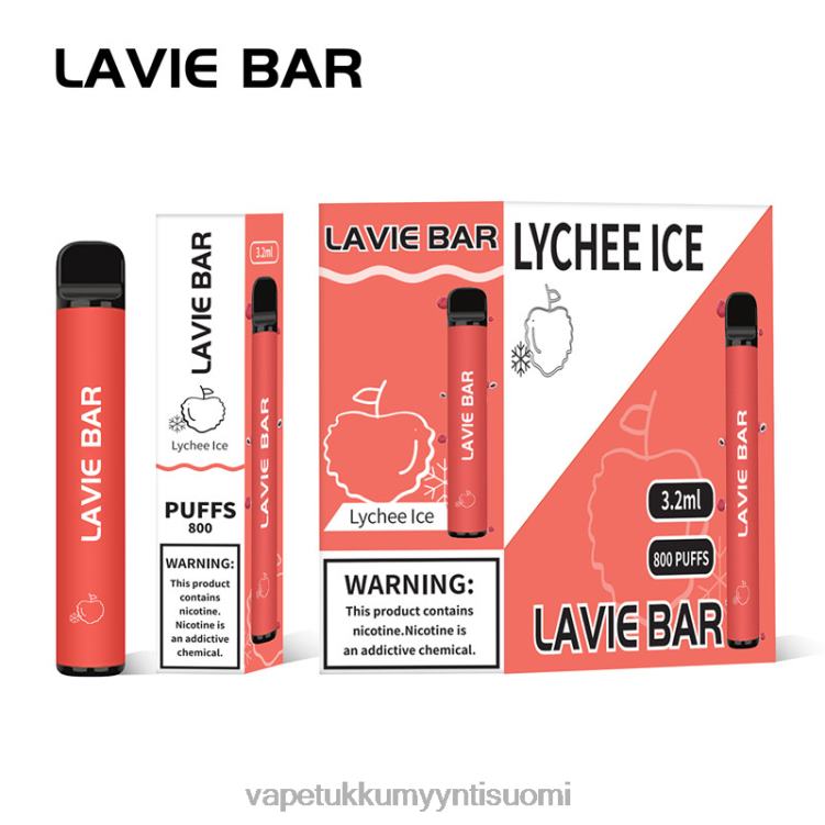 Vape Wholesale Helsinki - LAVIE BAR 800 puhallusta litsi jää 48HJT313