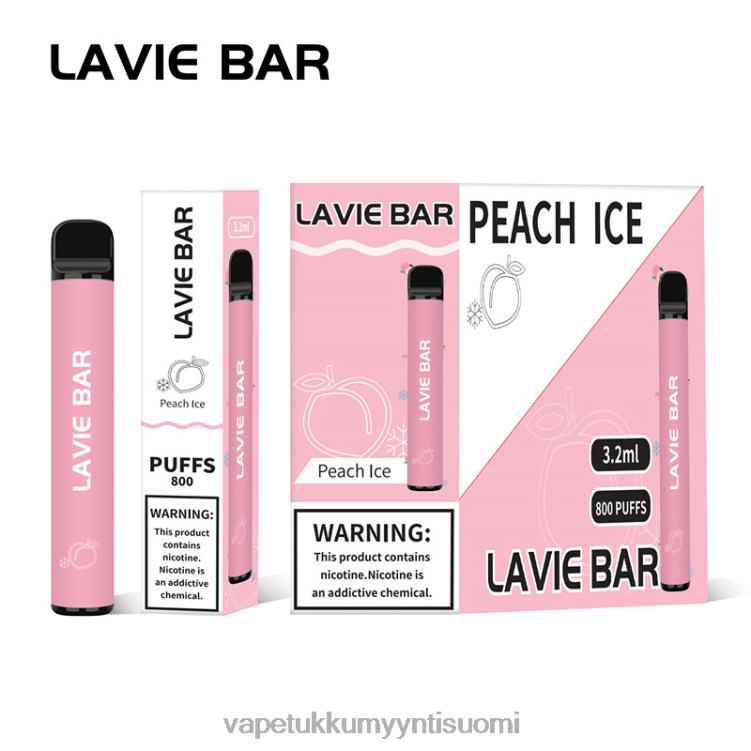 Vape Wholesale Online - LAVIE BAR 800 puhallusta persikkajäätä 48HJT314