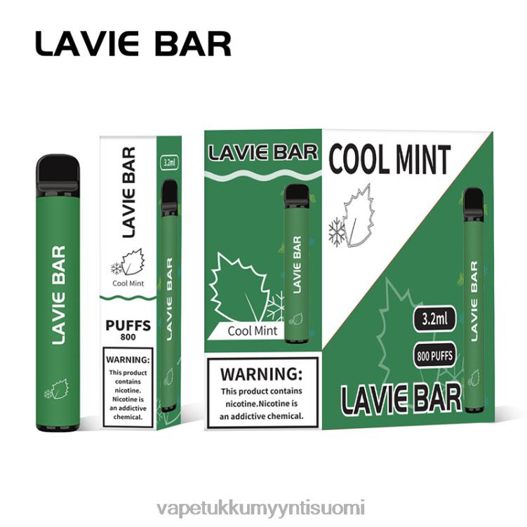 Vape Wholesale Suomi - LAVIE BAR 800 puhallusta viileä minttu 48HJT311