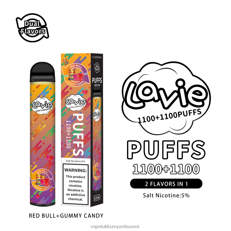 Vape Coil Wholesale - LAVIE BAR Switch 2200 suihketta red bull/kumimainen karkki 48HJT299