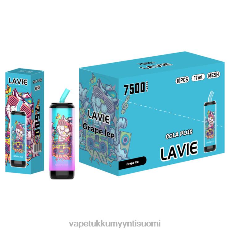 Vape Wholesale Online - LAVIE Cola Plus 7500 hengitystä rypäleen jäätä 48HJT254