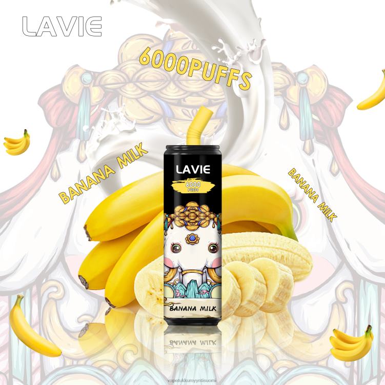 Vape Wholesale Online - LAVIE Coke BAR 6000 hengitystä banaani maitoa 48HJT274