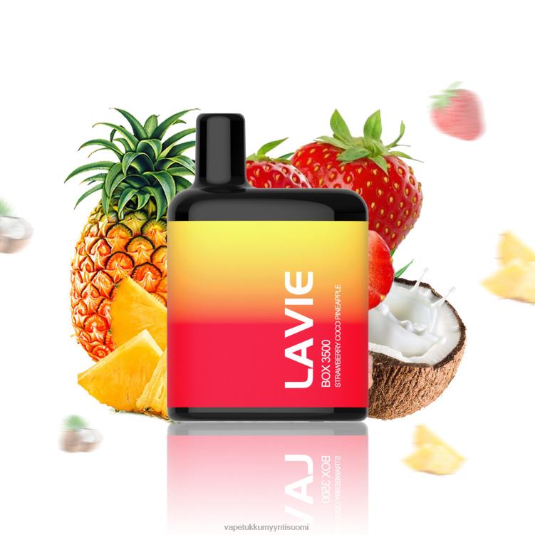 Vape Juice Wholesale - LAVIE BOX 3500 suihketta mansikka coco ananas 48HJT207