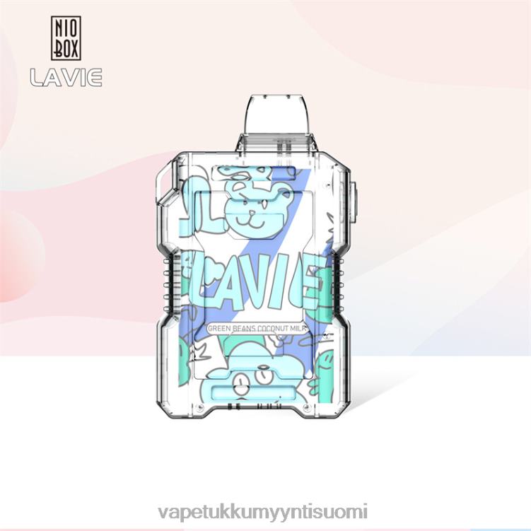 E Liquid Wholesale - LAVIE NIO BOX 9000 hengitystä vihreitä papuja kookosmaitoa 48HJT188