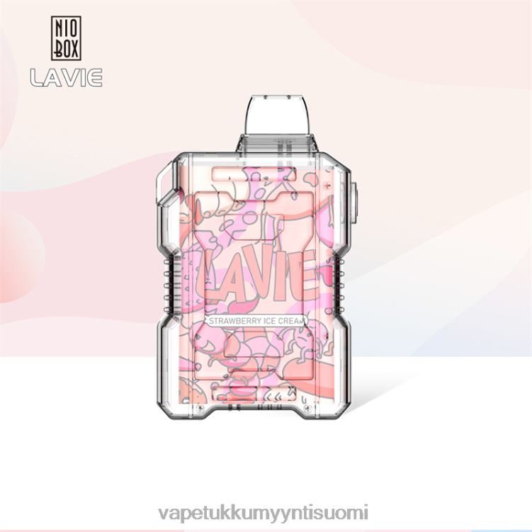 Vape Juice Bottles Wholesale - LAVIE NIO BOX 9000 hengitystä mansikka jäätelöä 48HJT196
