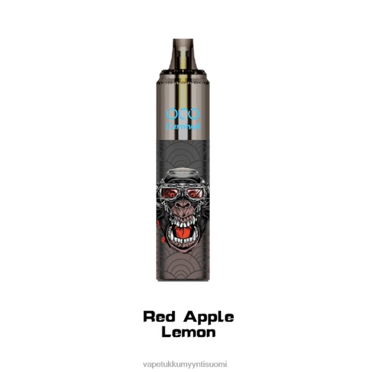 Vape Juice Bottles Wholesale - LAVIE OCO karnevaali 10000 puffaa punainen omena sitruuna 48HJT356
