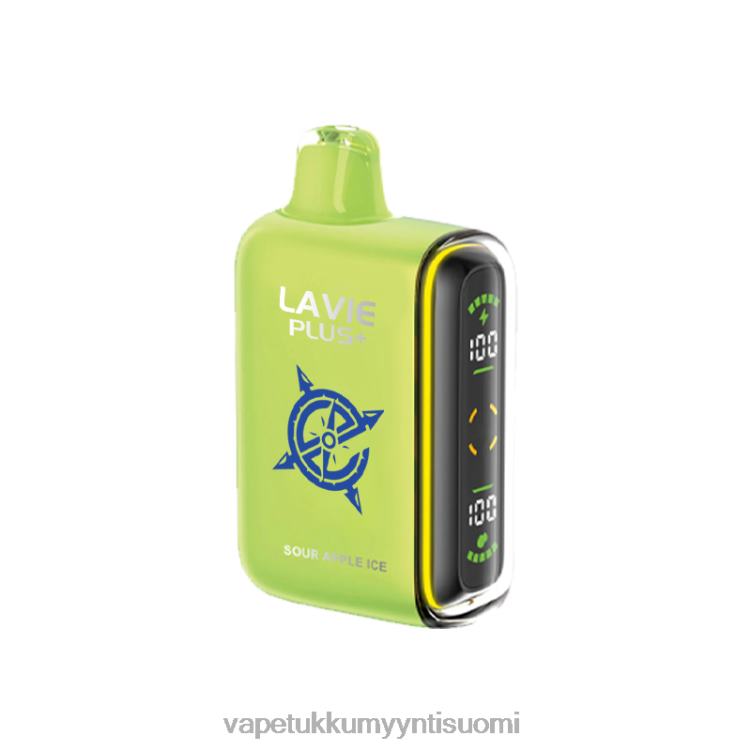 Höyrystää Vape - LAVIE PLUS 15 000 suihketta hapan omenajää 48HJT100