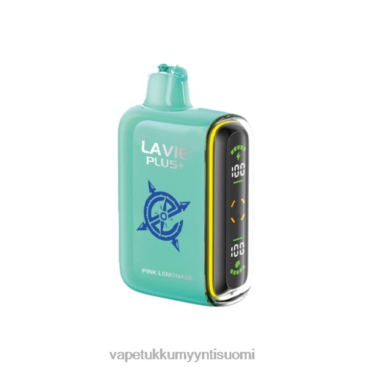 Vape Wholesale Helsinki - LAVIE PLUS 15 000 suihketta vaaleanpunainen limonadi 48HJT93