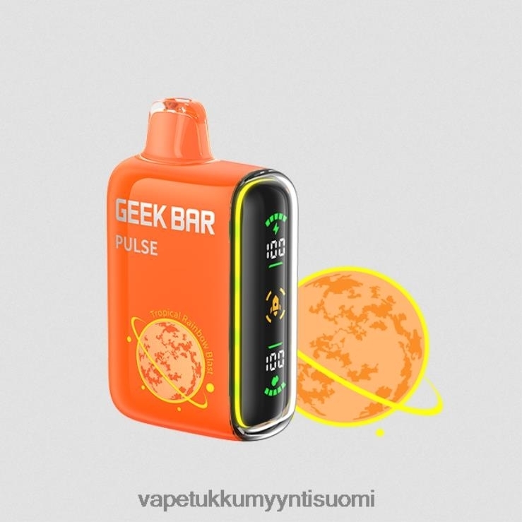 e liquid wholesale 662RF78 trooppinen sateenkaaren räjähdys GEEK BAR Pulse planet edition 7500 puffs/15000 puffs