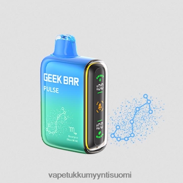 vape wholesale helsinki 662RF73 sininen minttu GEEK BAR Pulse zodiac-painos 7500 puffs/15000 puffs