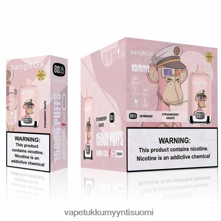 e liquid wholesale 662RF138 mansikka rypäle Bang Box 15 000
