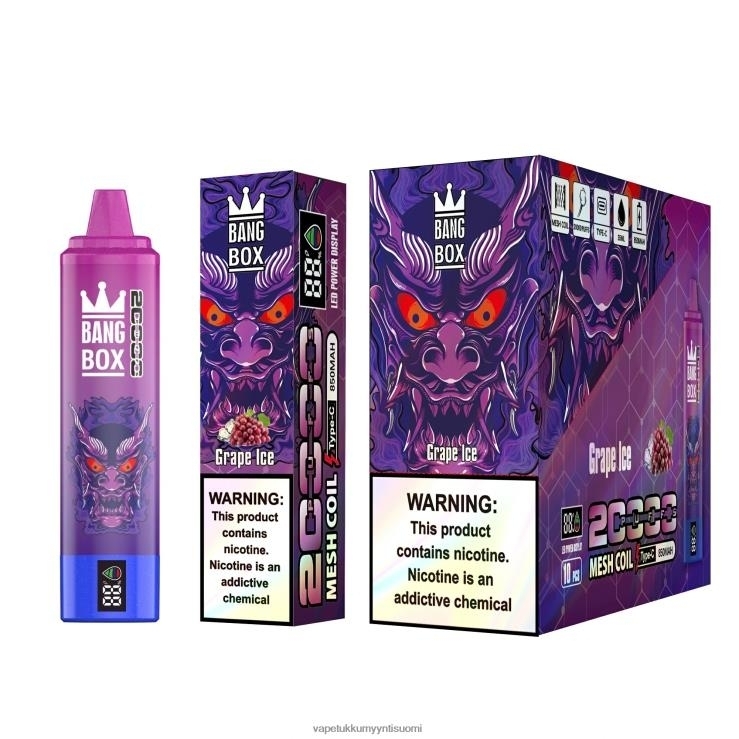 höyrystää vape 662RF130 rypäleen jäätä Bang Box 20 000