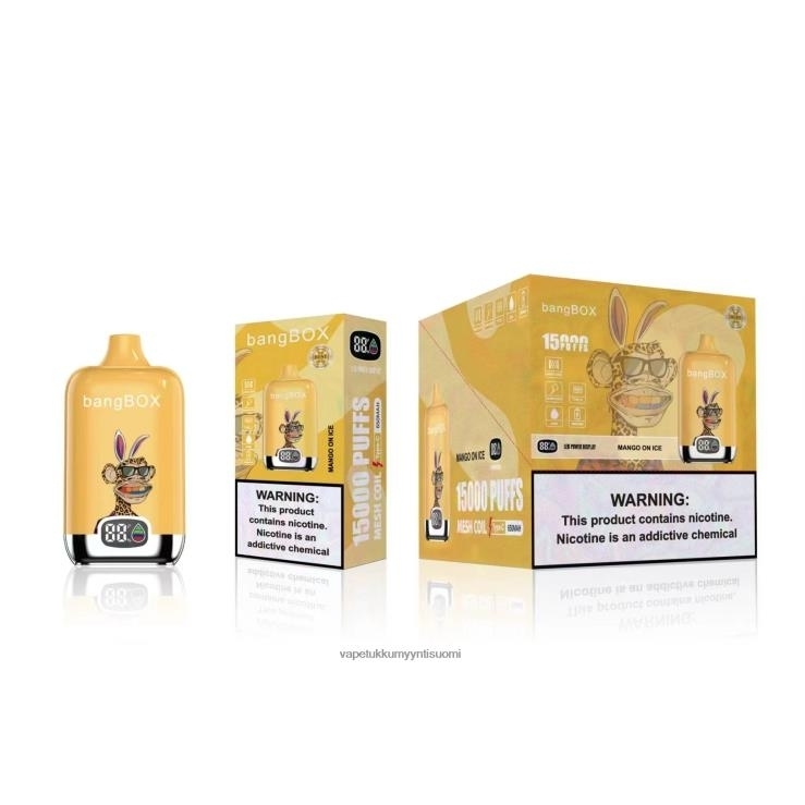 vape juice wholesale 662RF137 mangoa jäällä Bang Box 15 000
