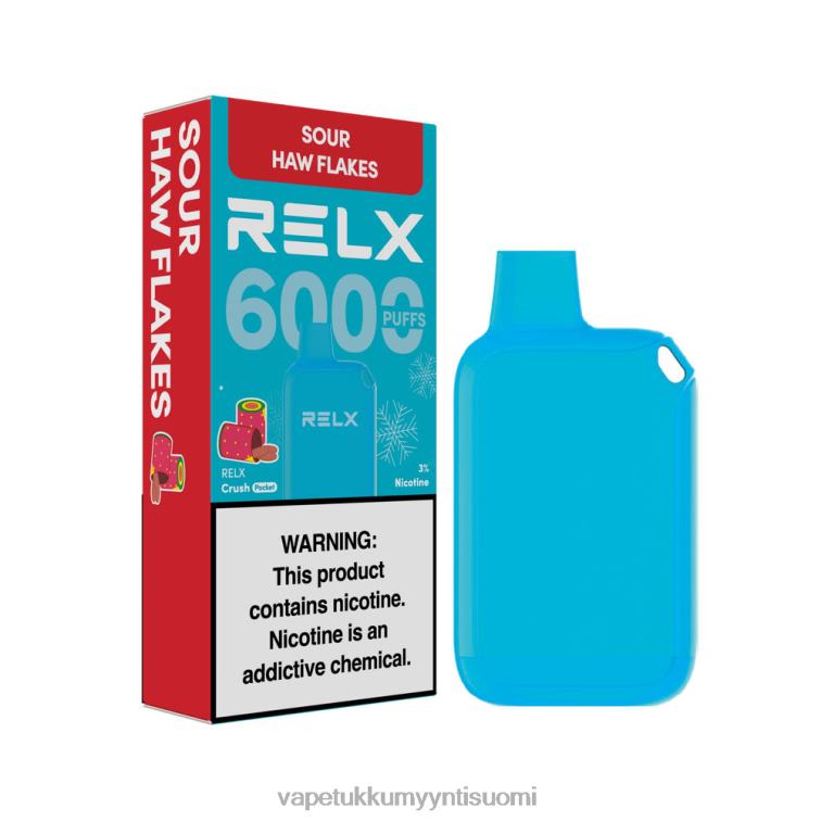 RELX Crush Pocket 6000 jäätä hapan pähkinähiutaleet DFNV216 Vape Juice Bottles Wholesale