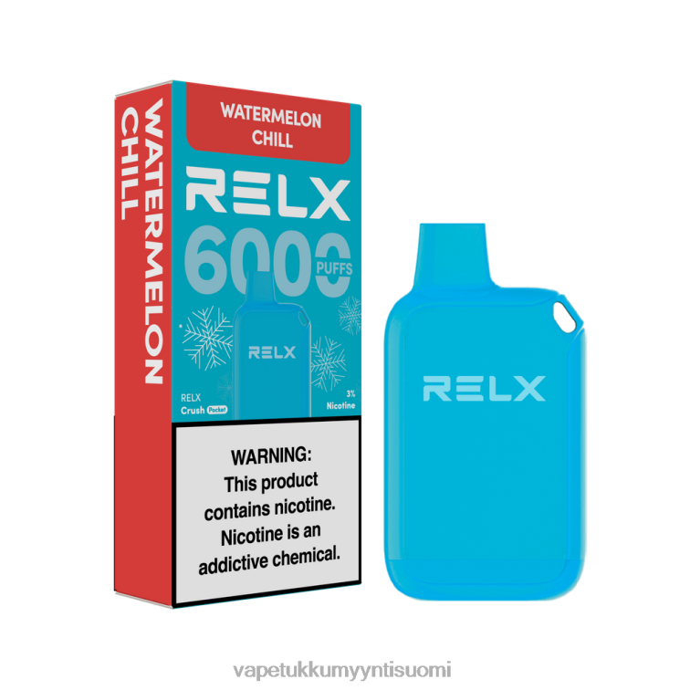 RELX Crush Pocket 6000 jäätä vesimeloni chill DFNV224 Vape Wholesale Online