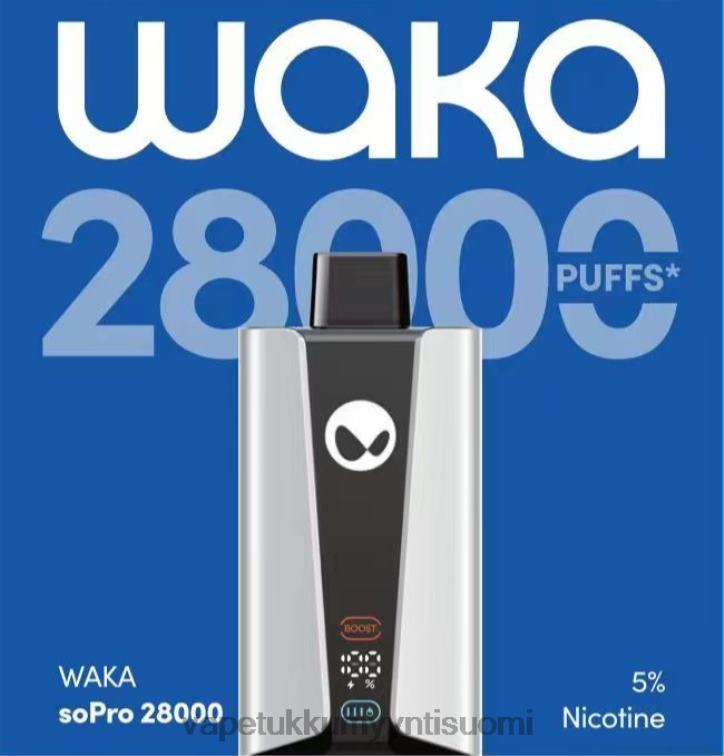 RELX WAKA SoPro 28 000 monipuolinen maku DFNV231 Vape Wholesale Suomi