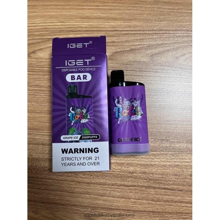 e liquid wholesale 662RF88 rypäleen jäätä IGET BAR 3500 5% nikotiinia