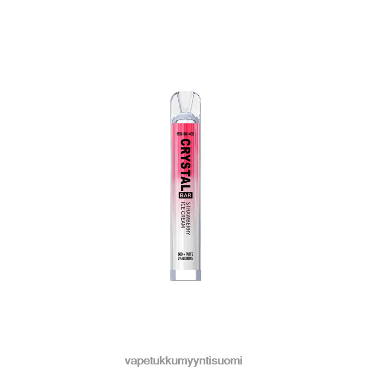 elux vape juice wholesale 662RF265 mansikkajäätelö SKE Crystal Bar kertakäyttöinen vape 600 suihketta