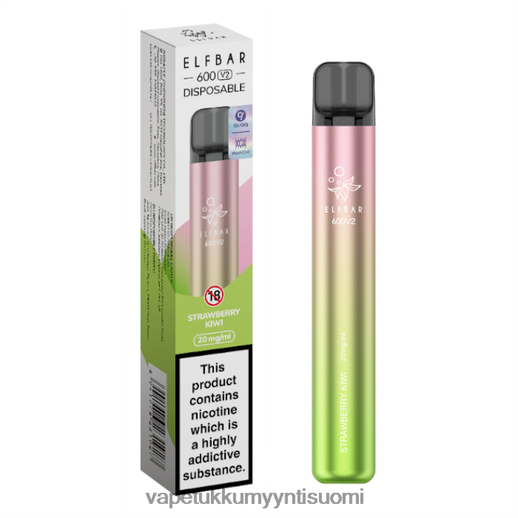 elux vape juice wholesale 662RF295 mansikka kiivi ELFBAR 600V2 20 mg