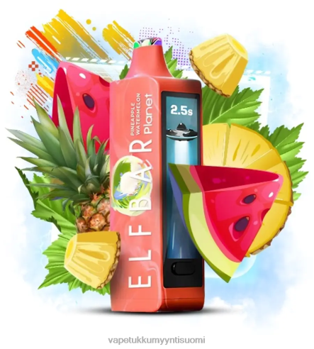 Elux Vape Juice Wholesale - Elf Bar Planet 25 000 ananas vesimeloni J446V25