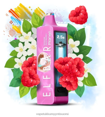 Vape Coil Wholesale - Elf Bar Planet 25 000 jasmiini vadelma J446V19