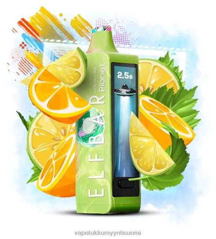Vape Juice Bottles Wholesale - Elf Bar Planet 25 000 sitruuna lime J446V16