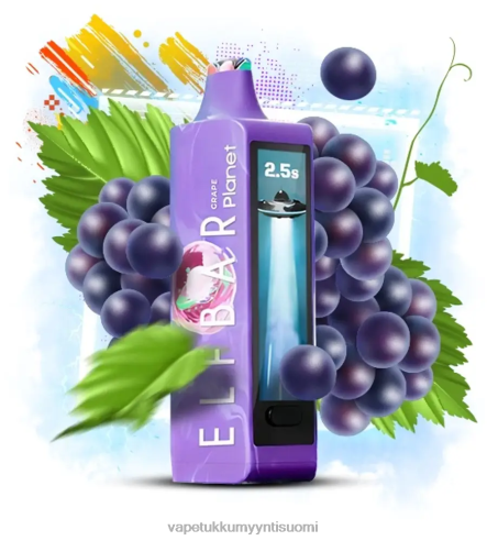 Vape Wholesale Helsinki - Elf Bar Planet 25 000 rypäleen J446V13