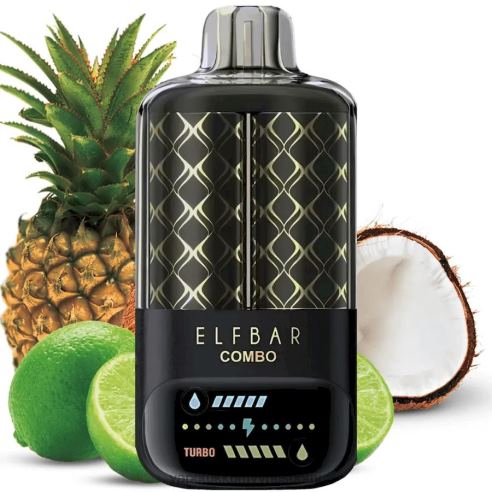 Elux Vape Juice Wholesale - Elf Bar Combo 25 000 lime & ananas J446V5
