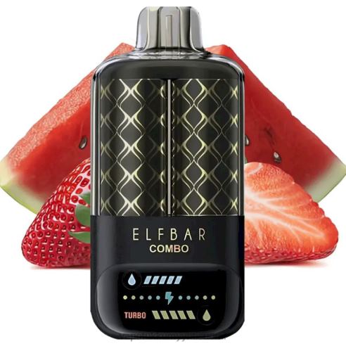 Höyrystää Vape - Elf Bar Combo 25 000 vesimeloni & mansikka J446V10