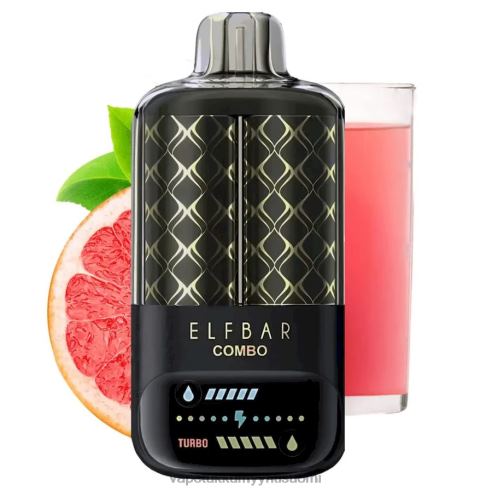 Vape Wholesale Suomi - Elf Bar Combo 25 000 vaaleanpunainen limonadi ja greippi J446V11