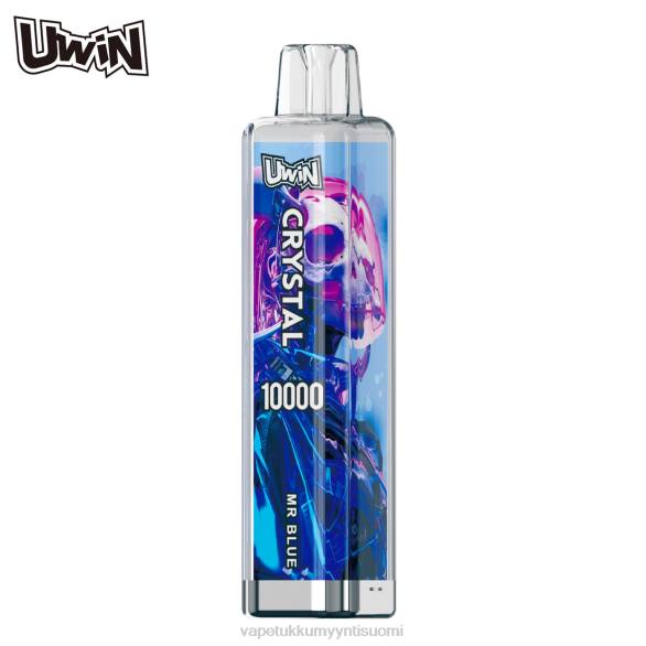 Elux Vape Juice Wholesale - UWIN CRYSTAL 10 000 kertakäyttöistä höyryä herra sininen FZT415