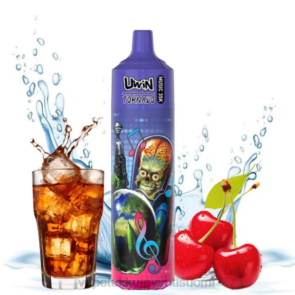 E Liquid Wholesale - UWIN CRYSTAL 35k kertakäyttöinen vape kirsikka cola FZT428