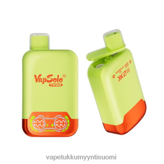 E Liquid Wholesale - Vapsolo TWINS kertakäyttöinen vape vesimelonijää & marjasekoitus 6DJ06128