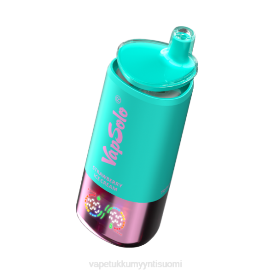 Höyrystää Vape - VapSolo Triple 30 000 suihketta vesimelonijää & mansikkajää & kolmoismeloni HFN610