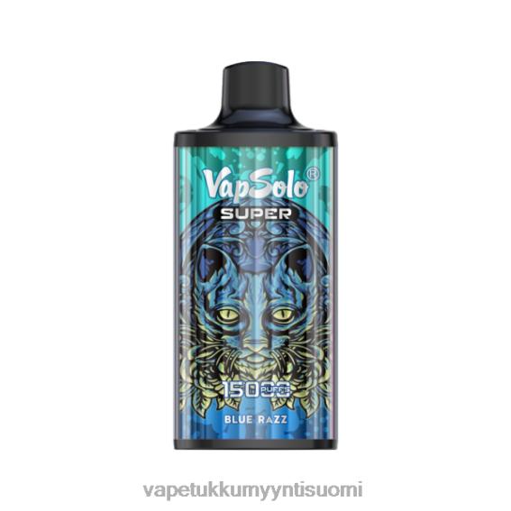 E Liquid Wholesale - Vapsolo SUPER kertakäyttöinen vape sininen razz 6DJ06108